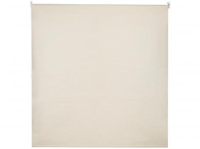 Persiana Rolô Tecido Blackout Bege 140x160cm - Evolux