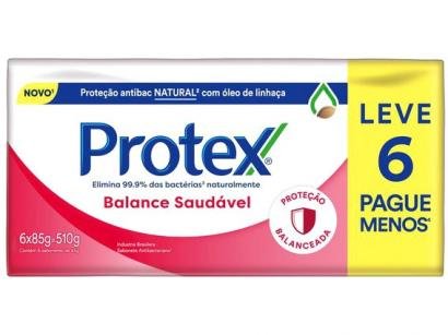Sabonete em Barra para o Corpo Antibacteriano - Protex Balance Saudável 85g 6 Unidades