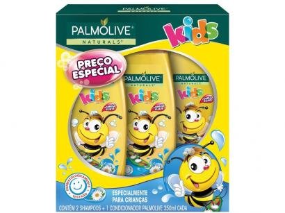 Kit Shampoo e Condicionador Infantil Palmolive - Naturals Kids Abelhinha 350ml