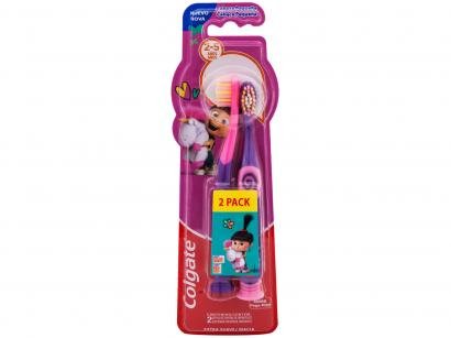 Escova de Dente Infantil Colgate Smiles - Agnes e Fluffy 2 Unidades