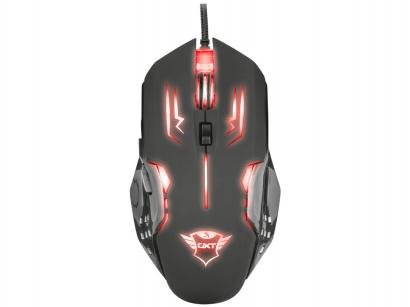 Mouse Gamer Trust Óptico 2000DPI 6 Botões - GXT 108 Rava Original