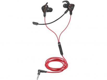 Fone de Ouvido Gamer com Microfone Trust GXT 408 - Cobra Multiplatforma Intra-auricular