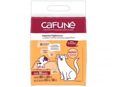 Tapete Higiênico Cafuné Super Slim 80x60cm - 30 Unidades