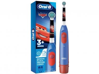 Escova de Dente Infantil Elétrica Oral-B - Disney Pixar Cars