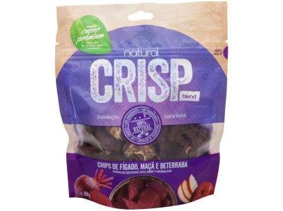 Petisco para Cachorro Adulto Natural Crisp - Chips de Fígado Maçã e Beterraba 100g