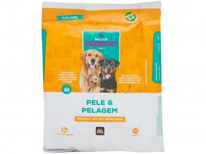 Petisco Natural para Cachorro Adulto Maskoto - Pele e Pelagem Carne 90g