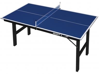 Mini Mesa de Ping Pong Dobrável 12mm Klopf - 1003 com Suporte e Rede