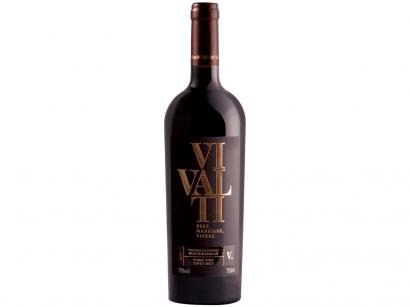 Vinho Tinto Seco Vivalti Touriga Nacional - Merlot Marselan 2017 Brasil 750ml
