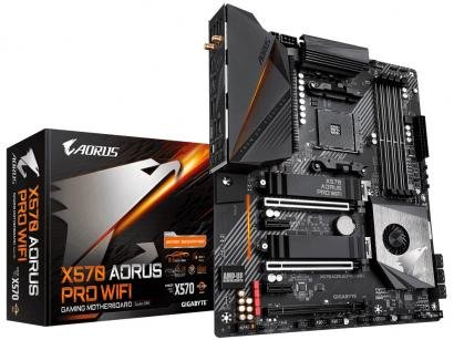 Placa Mãe Gigabyte X570 Aorus Pro Wifi 1.2 - AMD AM4 DDR4 ATX