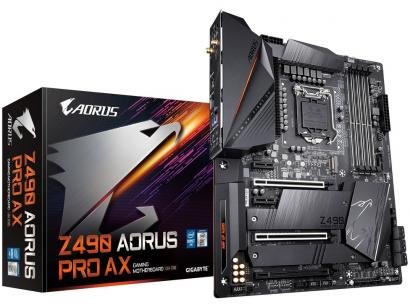 Placa Mãe Gigabyte Z490 Aorus Pro AX 1.1 - Intel LGA 1200 DDR4 ATX