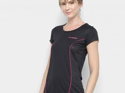 Camiseta Fitness e Musculação Olympikus NS - Feminina Preta
