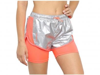 Short Corrida Olympikus Runner Feminino Cinza