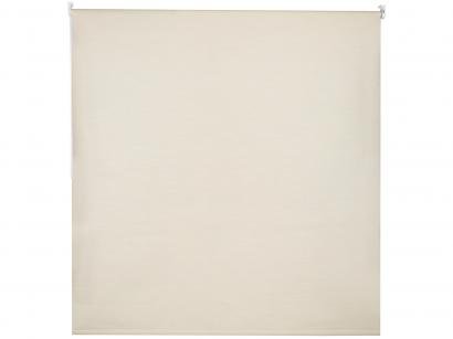 Persiana Rolô Tecido Blackout Bege 220x220cm - Evolux