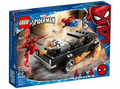 LEGO Marvel Homem-Aranha e Ghost Rider vs. Carnage - 212 Peças 76173