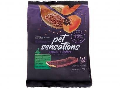 Bifinho para Cachorro Todas as Idades - Pet Sensations Papaia e Linhaça 65g