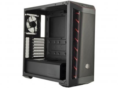 Gabinete Gamer Cooler Master MasterBox MB511 TG - Mid Tower ATX 1 FAN Preto