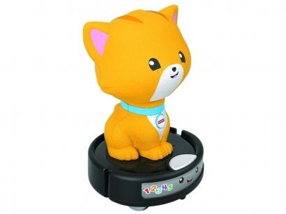 Brinquedo Interativo Fisher-Price - Aprender e Brincar Gatinho Engatinha Comigo Mattel