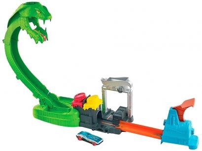Pista Hot Wheels City Ataque Tóxico Da Serpente - Mattel