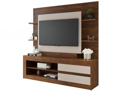 Estante Home para TV até 55" 2 Gavetas Viero Malu