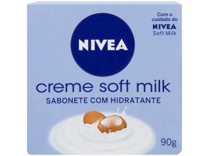 Sabonete em Barra Nivea Creme Soft Milk 90g