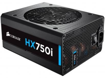 Fonte para PC 750W ATX Corsair HX750i com Cabo