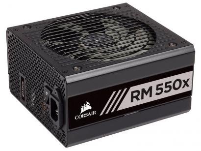 Fonte para PC 550W ATX Corsair RM550x com Cabo