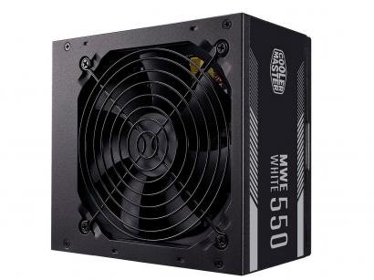 Fonte para PC 550W ATX Cooler Master - MWE 550 White V2 com Cabo