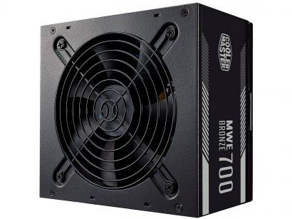 Fonte para PC 700W ATX Cooler Master - MWE 700 Bronze V2 com Cabo