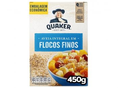 Aveia em Flocos Finos Quaker 450g