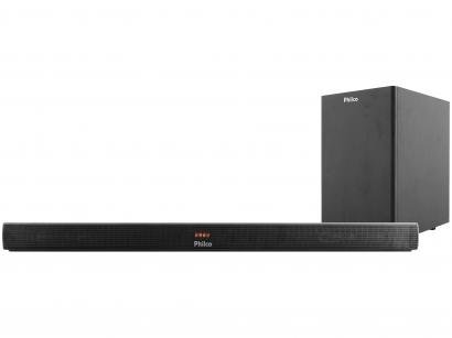 Soundbar Philco PSB05 com Subwoofer - Wireless 320W 2.1 Canais USB