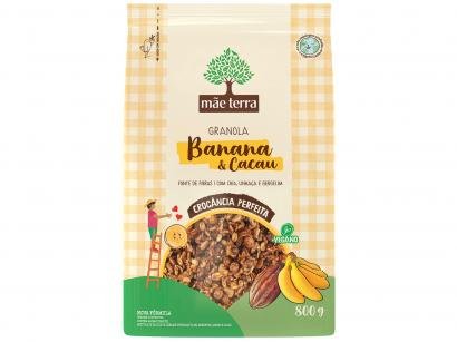 Granola Mãe Terra Integral Banana & Cacau 800g