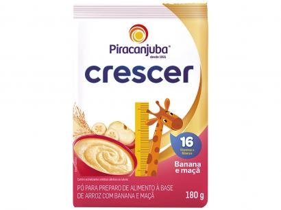 Cereal Matinal Infantil Integral Crescer - Banana e Maçã 180g