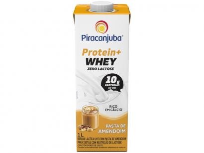 Bebida Láctea Piracanjuba Protein + Whey - Pasta de Amendoim Zero Lactose 1L