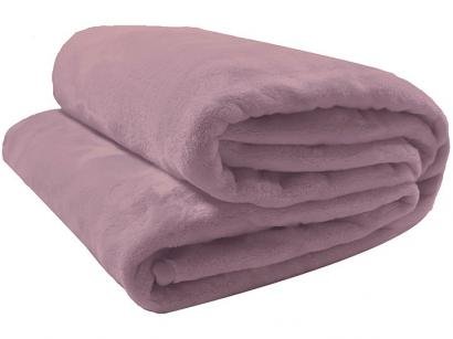 Cobertor Casal Camesa Microfibra 100% Poliéster - Velour Neo Rose
