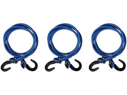 Elástico para Bagageiro 1,5m Tramontina - 43784003 Azul 3 Unidades