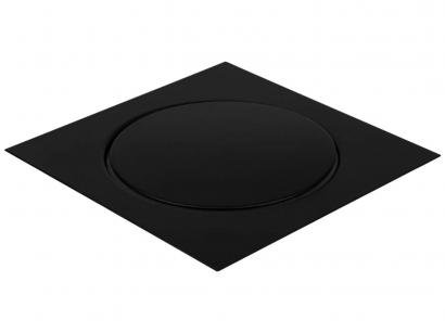 Ralo Click Quadrado Inox 15x15cm Ducon Metais - Black BL6190 Preto Fosco