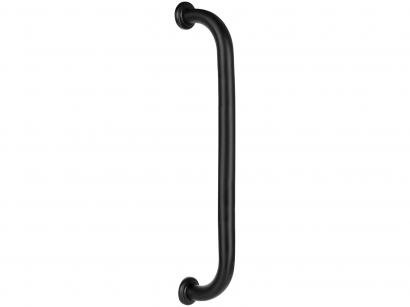 Barra de Apoio para Banheiro de Parede 80cm - Ducon Metais Classic Black CB2301