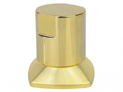 Acabamento para Registro Monocomando Chuveiro - Redondo Ducon Metais Gold C-44 1/2" e 3/4"