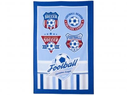 Toalha de Banho Infantil Döhler 100% Algodão - Futebol