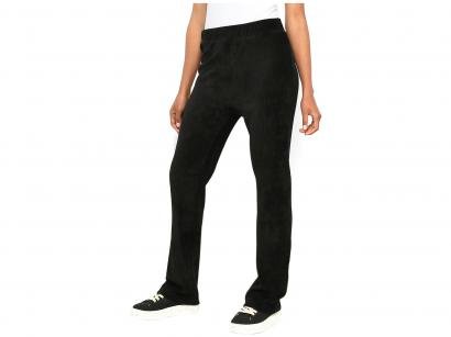 Calça Canelada Hering K4BG Plush Feminina Preta