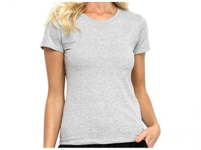 Camiseta Hering Básica 0241 Feminina Mescla