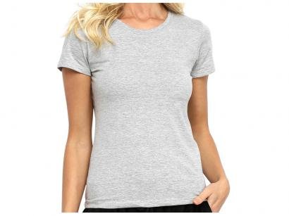 Camiseta Hering Básica 0241 Feminina Mescla