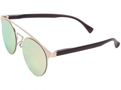 Óculos de Sol Feminino Polo London Club - VT2500 Dourado