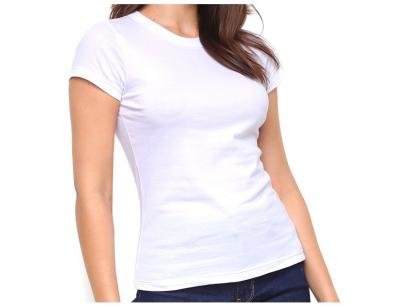 Blusa Básica Hering 4F5U Feminina Branca