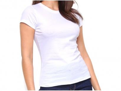 Blusa Básica Hering 4F5U Feminina Branca