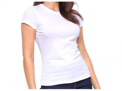 Blusa Básica Hering 4F5U Feminina Branca