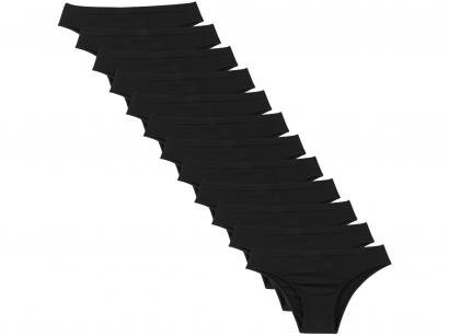 Kit 12 Calcinhas Tanga Trifil F18-0580-006-05