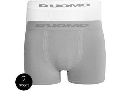 Kit 2 Cuecas Boxer Duomo Microfibra