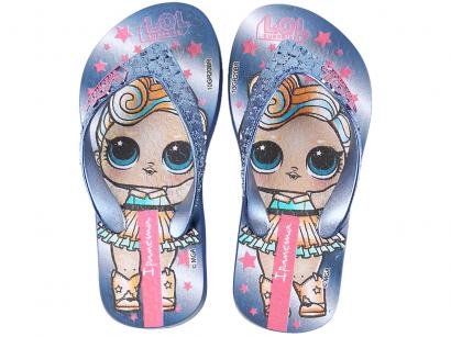 Chinelo Infantil Grendene Kids Ipanema Lol - Surprise Shine Feminina