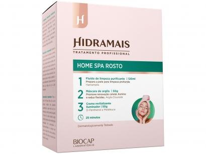Hidramais Home SPA Facial Kit - Tônico + Máscara + Hidratante